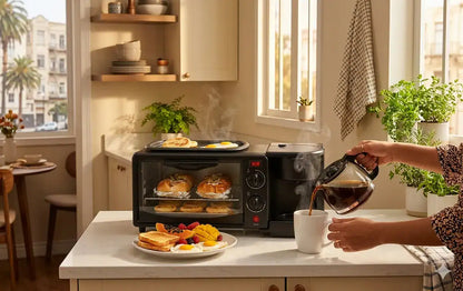 Horno Eléctrico Sokany 3 en 1