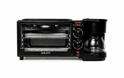 Horno Eléctrico Sokany 3 en 1